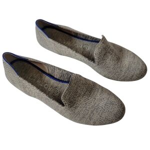 ROTHY'S Taupe Heather Loafers Women's 10.5 Casual Comfort Quit Luxury Minimalist